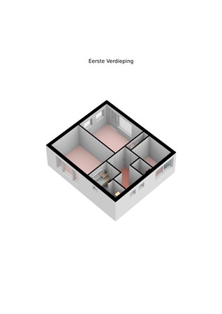 Floorplan - Wittejufferstraat 16, 7038 AD Zeddam